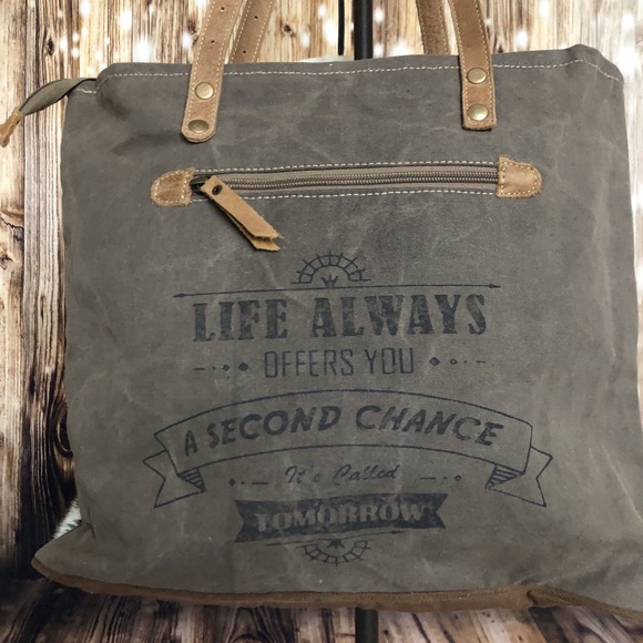 Myra cotton rug Tote Bag (S-1136) - Picture 7 of 9